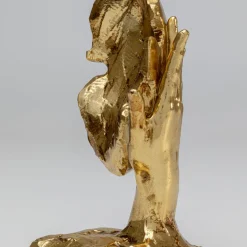 Best Sale Decofiguur In My Mind Gold 30cm Opbergers|Woondecoratie