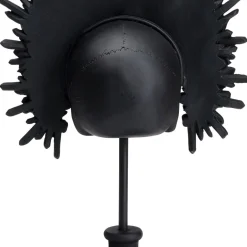 Clearance Decofiguur King Skull Zwart Opbergers|Woondecoratie
