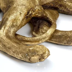 Online Decofiguur Leeuw Goud 113cm Opbergers|Woondecoratie