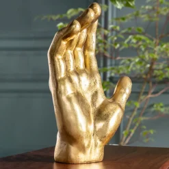 Online Decofiguur Mano Goud Opbergers|Woondecoratie