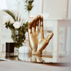 Online Decofiguur Mano Goud Opbergers|Woondecoratie