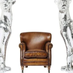 Fashion Decofiguur Mozaïek Welcome Panther Links XL Opbergers|Woondecoratie