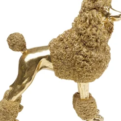 Cheap Decofiguur Mrs Poodle Gold 34cm Opbergers|Woondecoratie