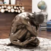 Discount Decofiguur Nude Man Hug Brons 54cm Opbergers|Kasten