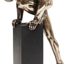 Store Decofiguur Nude Man Stand Brons 35cm Opbergers|Woondecoratie