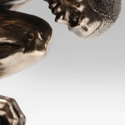 Store Decofiguur Nude Man Stand Brons 35cm Opbergers|Woondecoratie