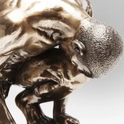 Store Decofiguur Nude Man Stand Brons 35cm Opbergers|Woondecoratie