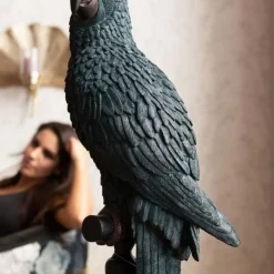 Cheap Decofiguur Parrot Petrol Opbergers|Woondecoratie