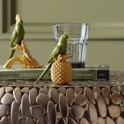 Cheap Decofiguur Pineapple Parrot Opbergers|Woondecoratie
