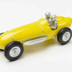 Discount Decofiguur Racing Car Yellow 9cm Opbergers|Woondecoratie