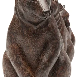 Hot Decofiguur Relaxed Bear Family Opbergers|Woondecoratie