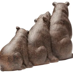 Hot Decofiguur Relaxed Bear Family Opbergers|Woondecoratie
