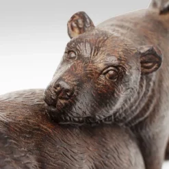 Hot Decofiguur Relaxed Bear Family Opbergers|Woondecoratie