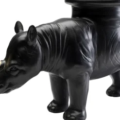 Best Decofiguur Rhino Black 41cm Woondecoratie|Kasten