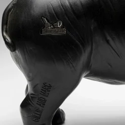 Best Decofiguur Rhino Black 41cm Woondecoratie|Kasten