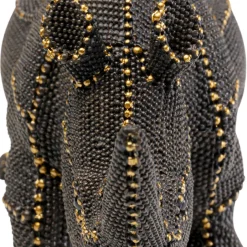 Clearance Decofiguur Rhino Rivets Pearls 26cm Woondecoratie