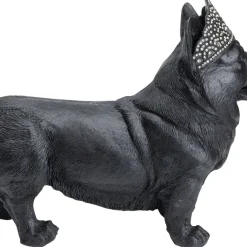 Best Sale Decofiguur Royal Standing Corgi Zwart Opbergers|Woondecoratie