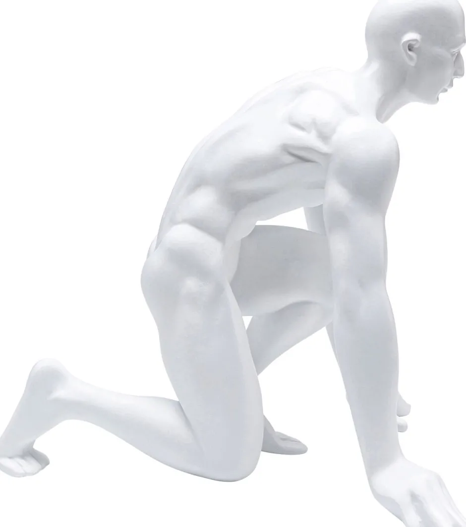 Cheap Decofiguur Runner White 25cm Opbergers|Woondecoratie