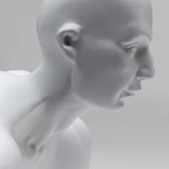 Cheap Decofiguur Runner White 25cm Opbergers|Woondecoratie