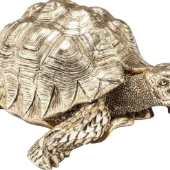 Outlet Decofiguur Schildpad Goud Klein Woondecoratie|Kasten
