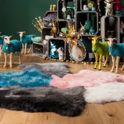 Clearance Decofiguur Sheep Colore Groen Opbergers|Woondecoratie