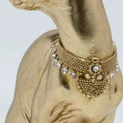 Discount Decofiguur Sitting Cat Audrey Gold 27cm Opbergers|Woondecoratie