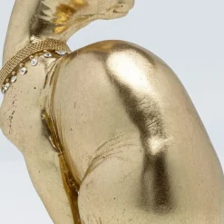Discount Decofiguur Sitting Cat Audrey Gold 27cm Opbergers|Woondecoratie