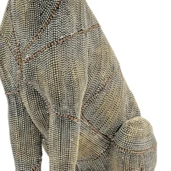 Discount Decofiguur Sitting Leopard Pearls 42cm Opbergers|Woondecoratie
