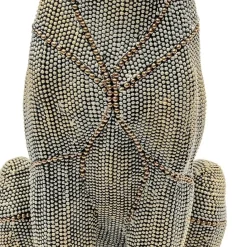 Discount Decofiguur Sitting Leopard Pearls 42cm Opbergers|Woondecoratie