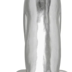 Sale Decofiguur Sitting Leopard Silver 150cm Opbergers|Woondecoratie