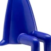Fashion Decofiguur Sitting Rabbit Blue 35cm Opbergers|Woondecoratie
