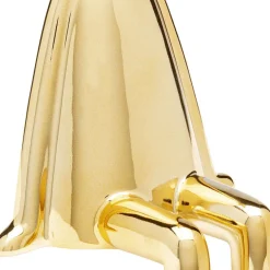 Fashion Decofiguur Sitting Rabbit Gold 35cm Opbergers|Woondecoratie
