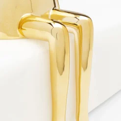Fashion Decofiguur Sitting Rabbit Gold 35cm Opbergers|Woondecoratie