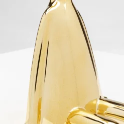 Fashion Decofiguur Sitting Rabbit Gold 35cm Opbergers|Woondecoratie