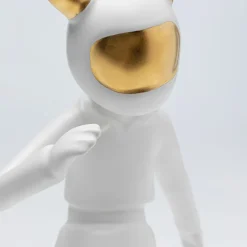 Best Decofiguur Skating Astronaut White 33cm Opbergers|Woondecoratie