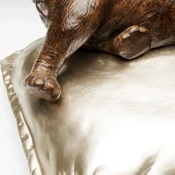Shop Decofiguur Sleeping Rhino 37cm Kasten|Tuinmeubelen