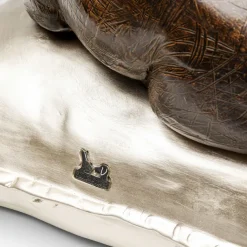 Shop Decofiguur Sleeping Rhino 37cm Kasten|Tuinmeubelen
