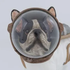 Online Decofiguur Space Dog 21cm Opbergers|Woondecoratie