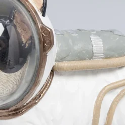 Online Decofiguur Space Dog 21cm Opbergers|Woondecoratie