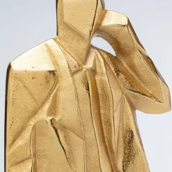 Best Decofiguur Standing Man Gold 62cm Opbergers|Kasten