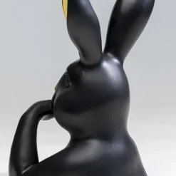 Cheap Decofiguur Sweet Rabbit Black 31cm Opbergers|Woondecoratie