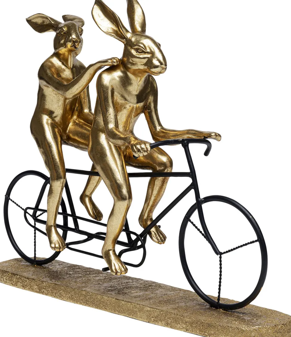Hot Decofiguur Tandem Rabbits Opbergers|Woondecoratie