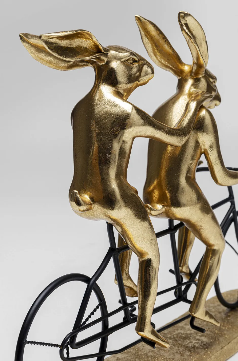 Hot Decofiguur Tandem Rabbits Opbergers|Woondecoratie