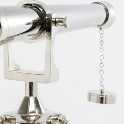 Flash Sale Decofiguur Telescope Silver 125cm Opbergers|Woondecoratie
