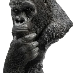 Hot Decofiguur Thinking Gorilla Head Opbergers|Woondecoratie