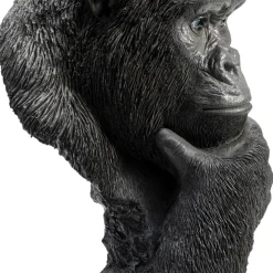 Hot Decofiguur Thinking Gorilla Head Opbergers|Woondecoratie