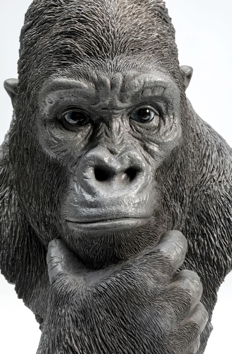 Hot Decofiguur Thinking Gorilla Head Opbergers|Woondecoratie
