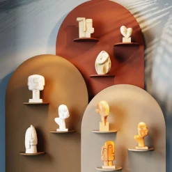 Cheap Decofiguur Thought White 27cm Opbergers|Woondecoratie
