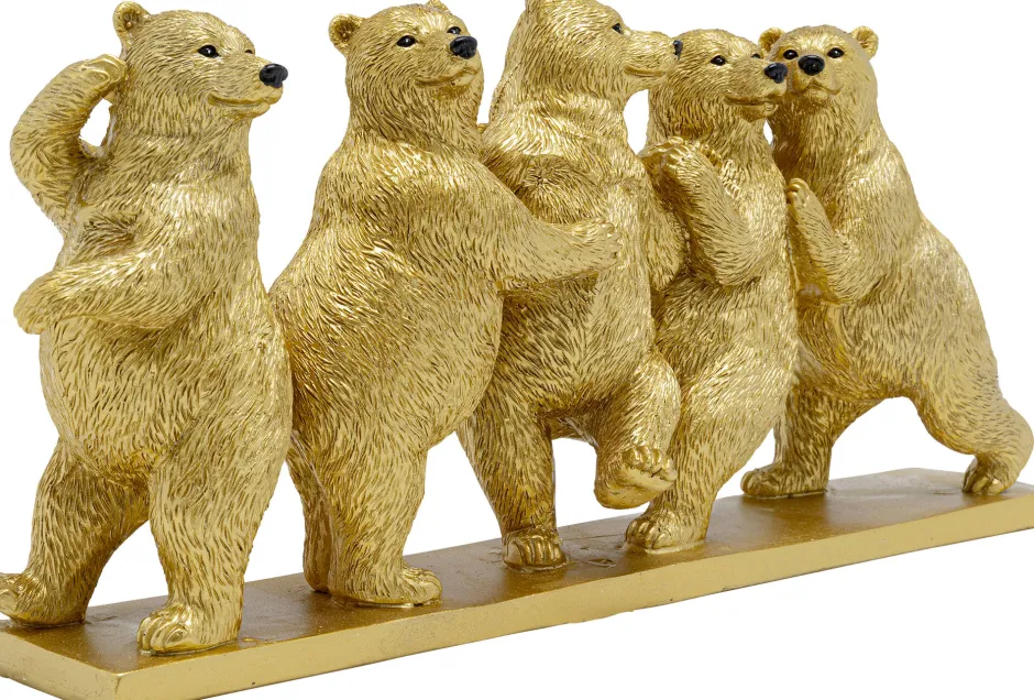 Discount Decofiguur Tipsy Dancing Bears 14cm Opbergers|Woondecoratie