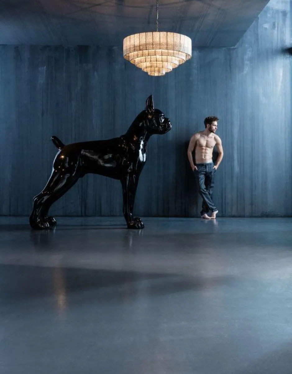 Store Decofiguur Toto XL Zwart Opbergers|Woondecoratie